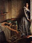 Paul Jacques Aime Baudry Canvas Paintings - Charlotte Corday